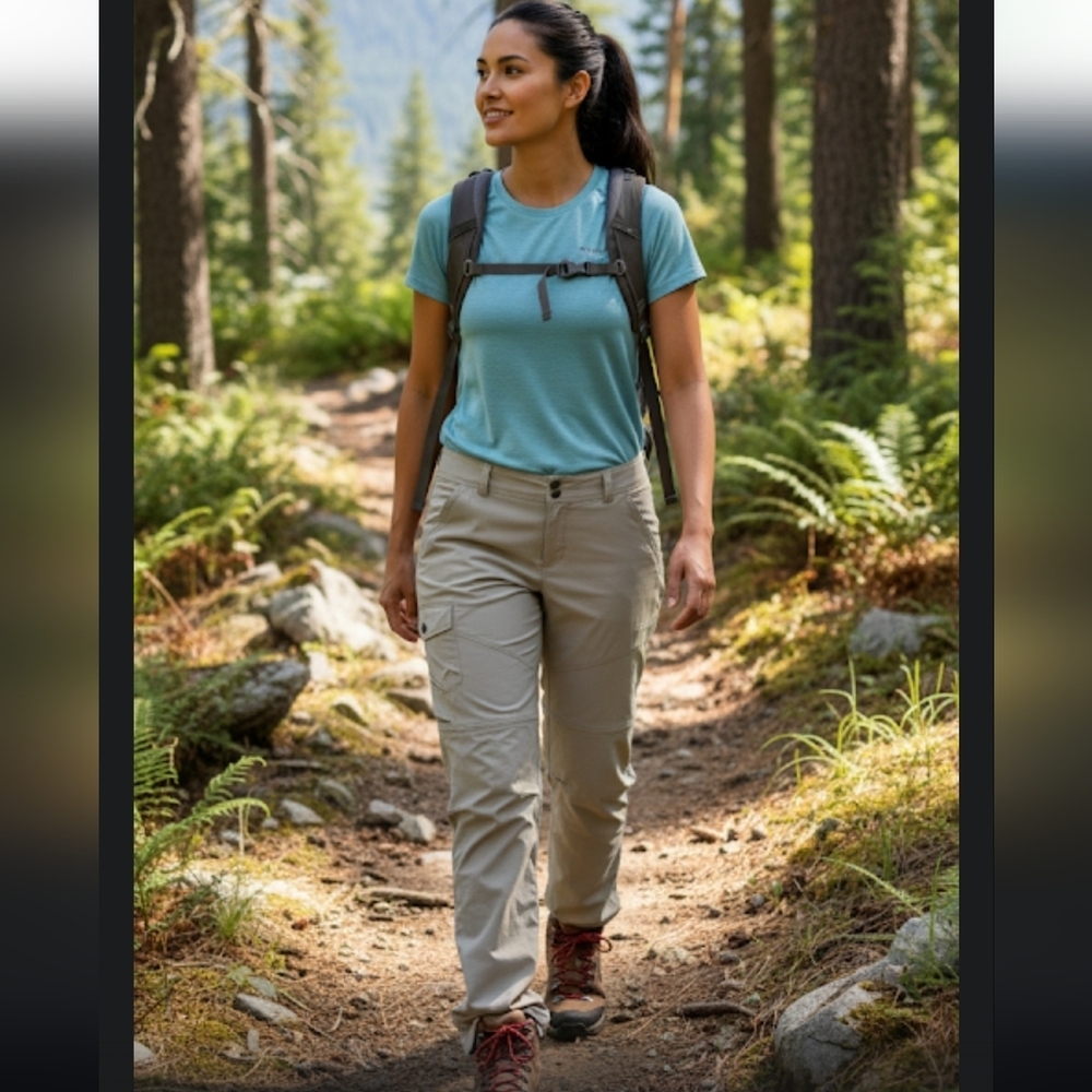 Columbia Titanium Convertible Nylon Hiking Pants